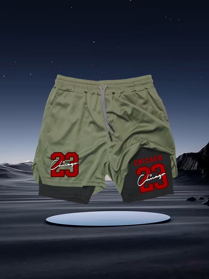 2026 신상 남성용 퀵 드라이 이중 레이어 운동 반바 - Compression Shorts Athletes 리뷰 및 가격