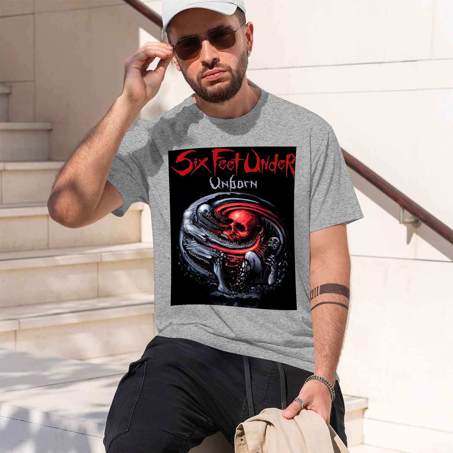 Six Feet Under – Unborn back 2 - Undershirt Crew Neck 리뷰 및 가격