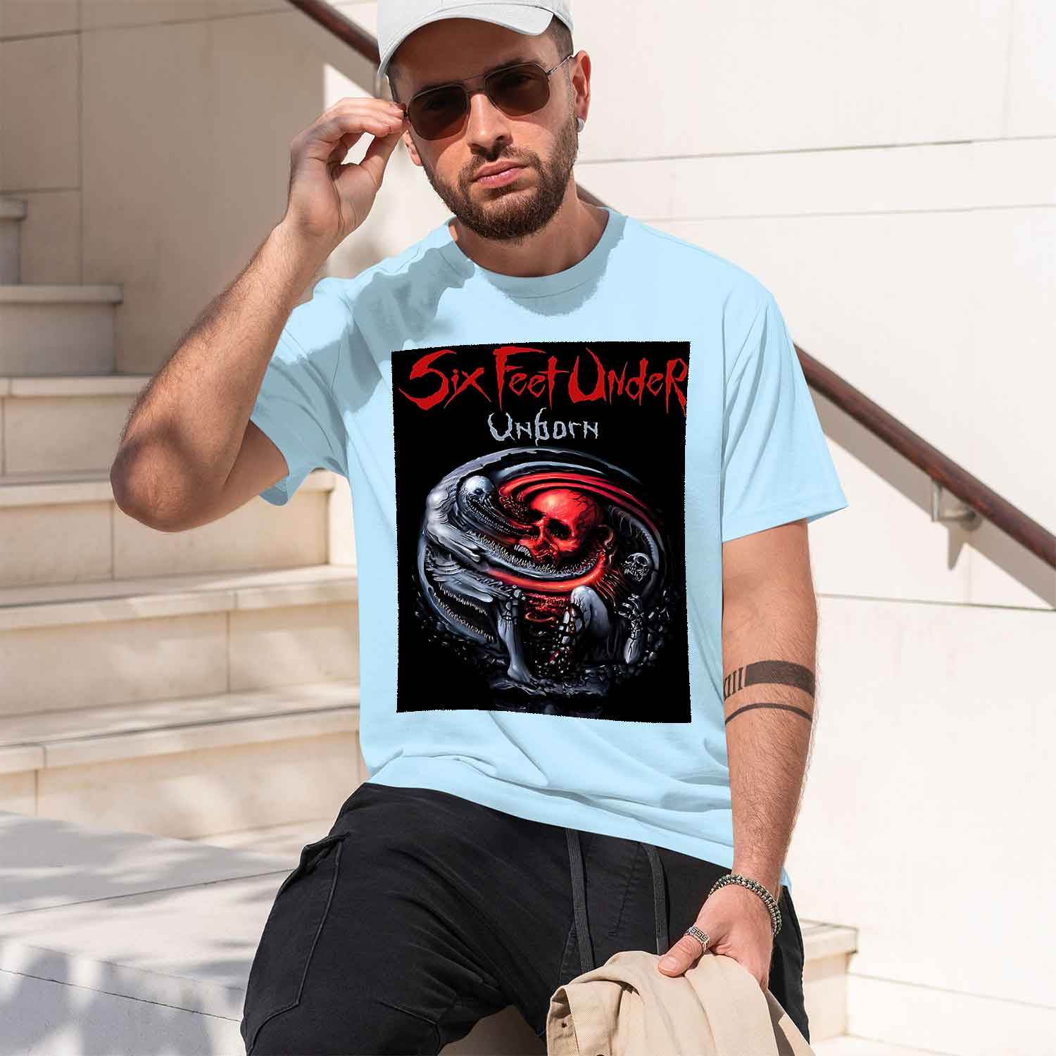 Six Feet Under – Unborn back 2 - Undershirt Crew Neck 리뷰 및 가격
