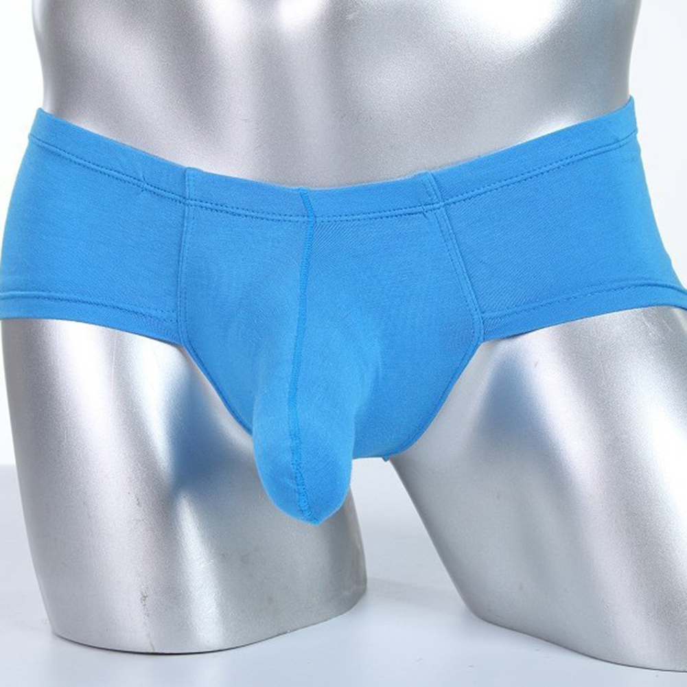 패셔너블한 남성용 브리프스 오렌지 통기성 좋은 브랜드  - Pouch Boxer Pouch 리뷰 및 가격