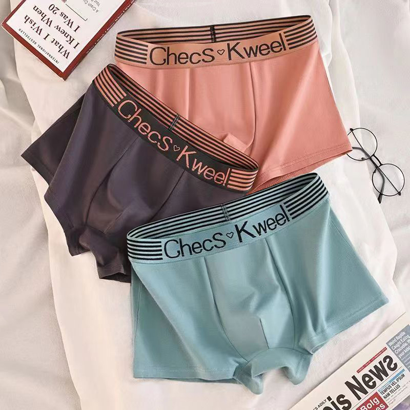 3Pcs 남자 복서 반바지 코튼 속옷 솔리드 속옷 섹시 - Multi Pack Underwear 리뷰 및 가격